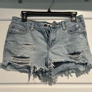 Sold. Pink Lily boutique shorts size large